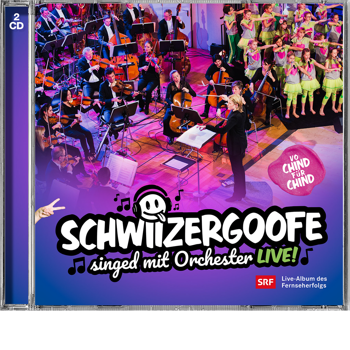 Live-CD «Schwiizergoofe singed mit Orchester»