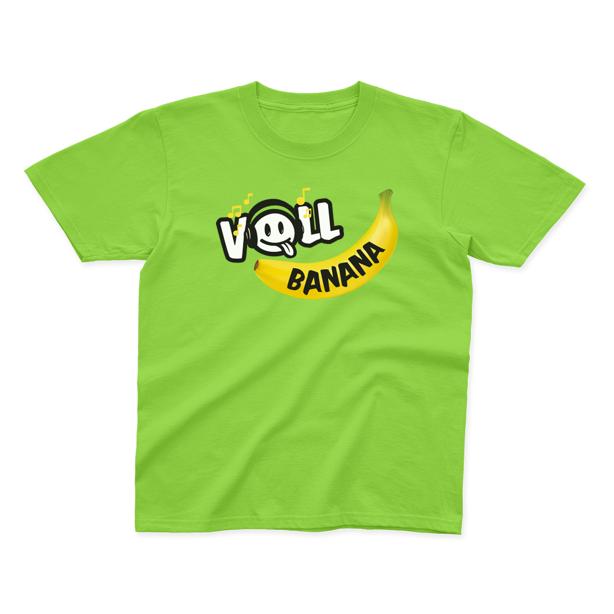 T-Shirt &quot;Voll Banana&quot; Grün