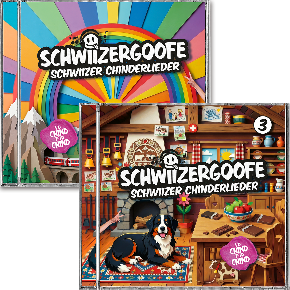 CD-Set Schwiizer Chinderlier «3+4»