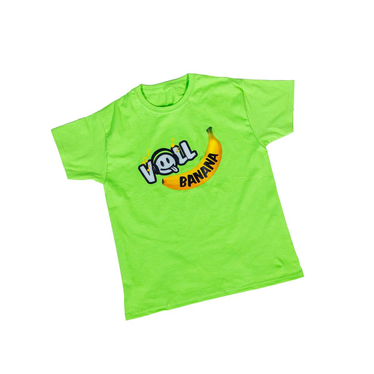 T-Shirt "Voll Banana" Grün