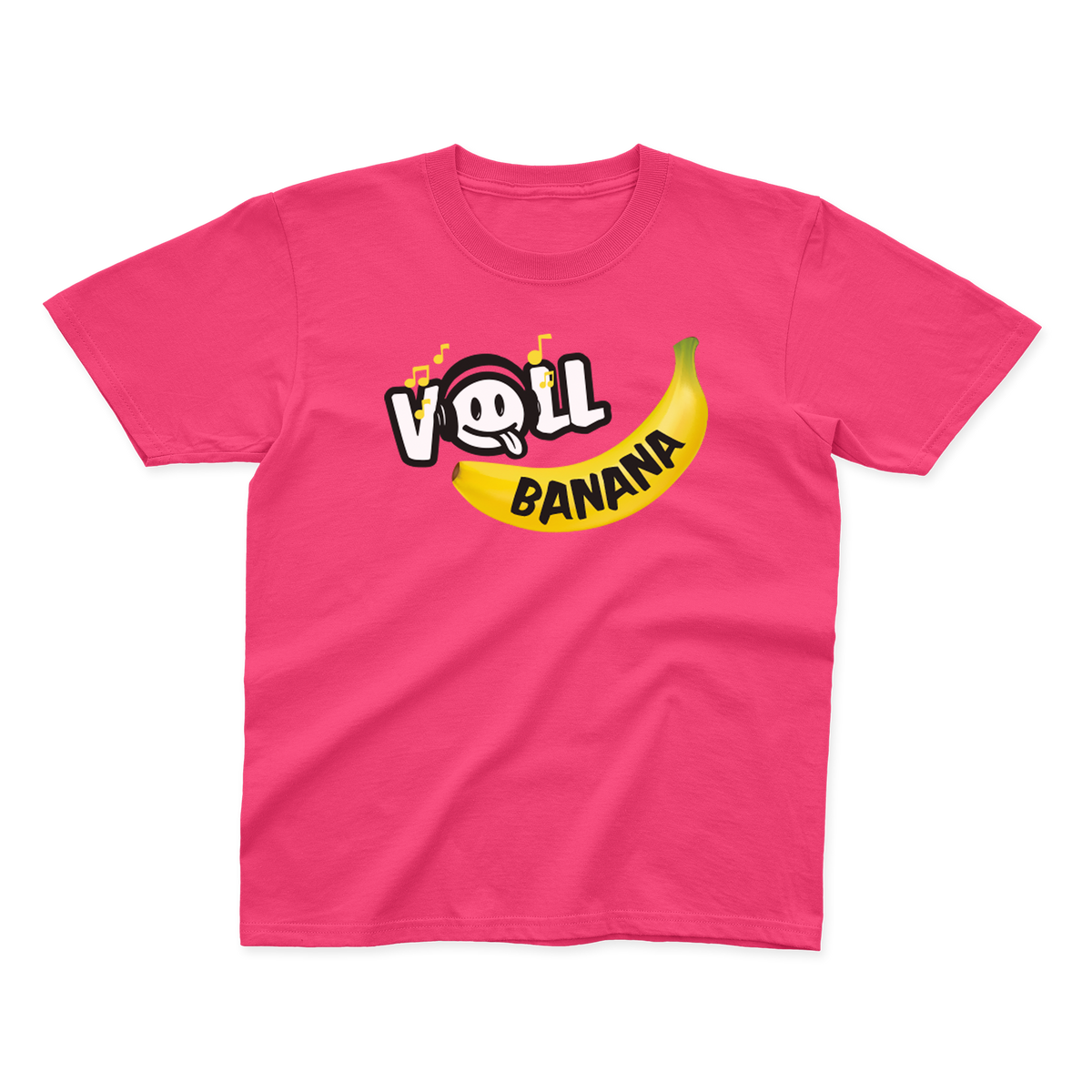T-Shirt &quot;Voll Banana&quot; Pink